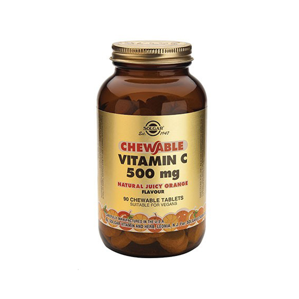 Solgar Vitamin C 500 za žvakanje 90 tableta (Naranča) Solgar Vitamin C 500 za žvakanje 90 tableta (Naranča)