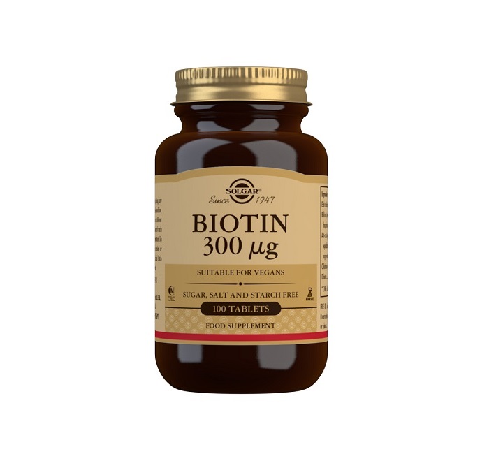 Solgar Biotin 300 mcg 100 tableta Solgar Biotin 300 mcg 100 tableta